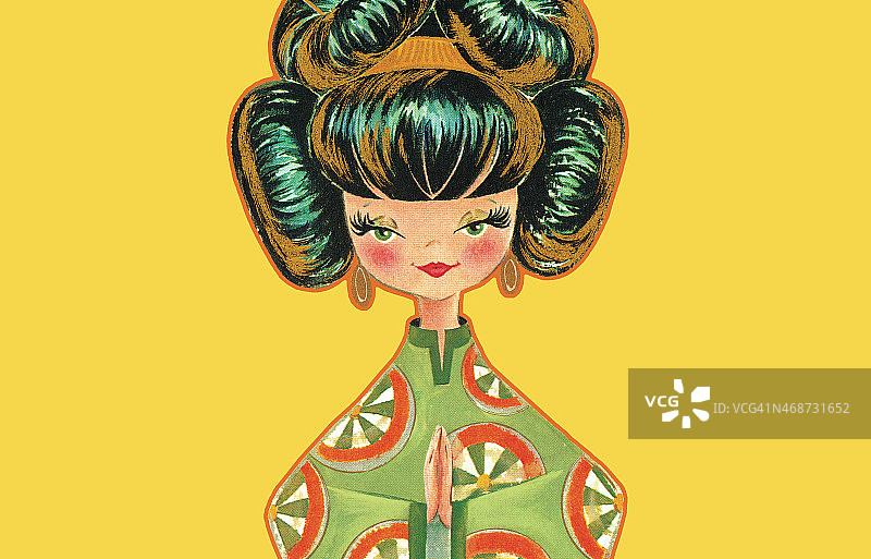 亚洲女人图片素材