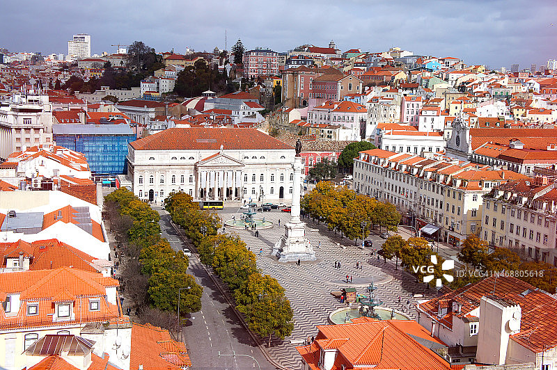 里斯本罗西奥广场图片素材