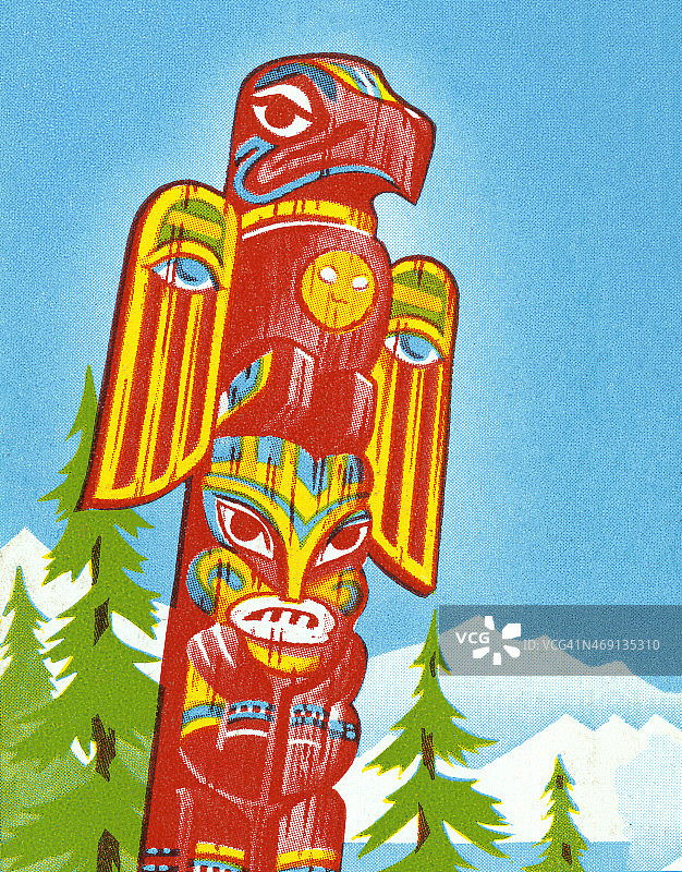 图腾波兰人图片素材