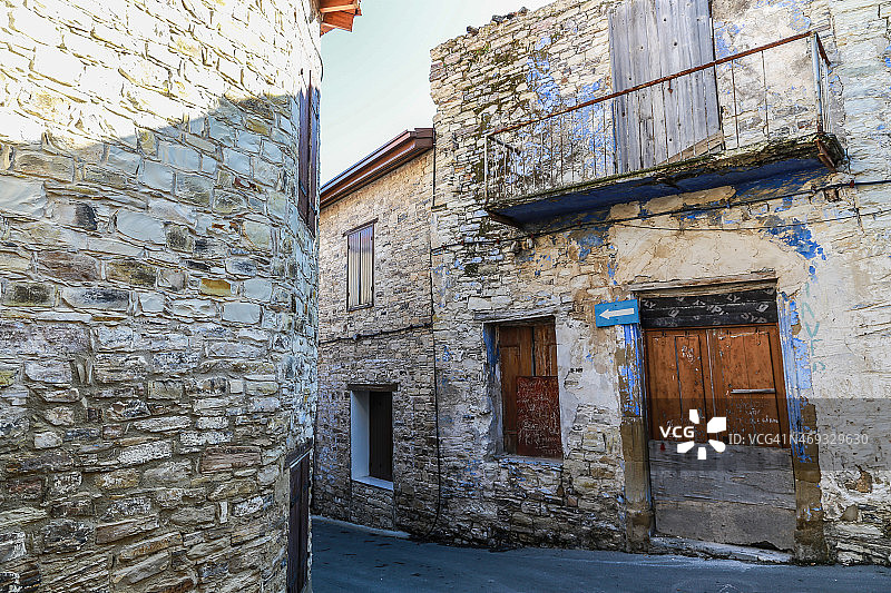 塞浦路斯莱夫卡拉村漫步图片素材