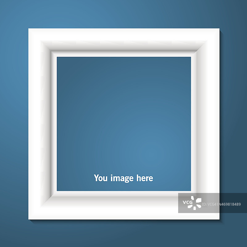 白色相框矢量图图片素材