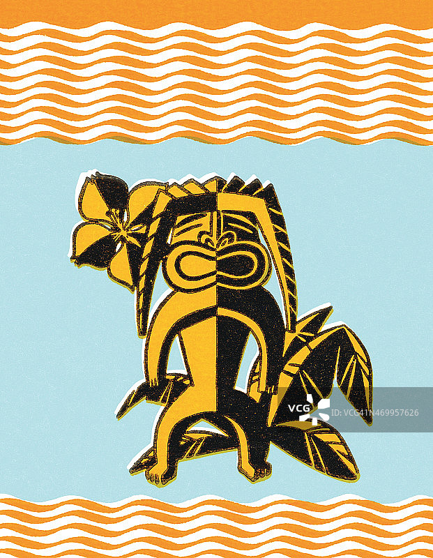 提基图腾图片素材