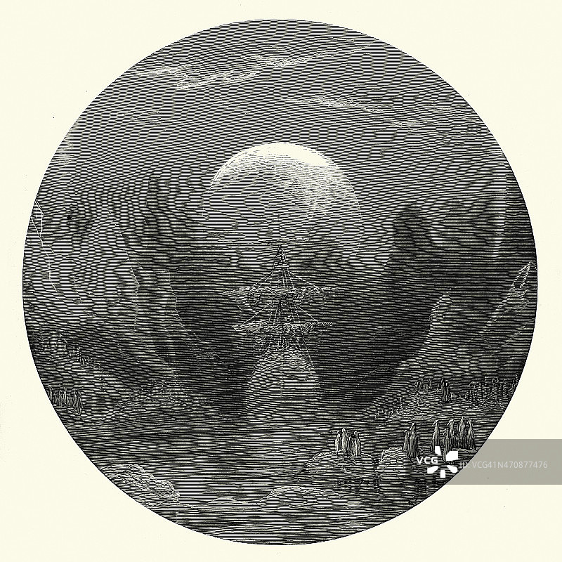 古舟子咏：幽灵船图片素材