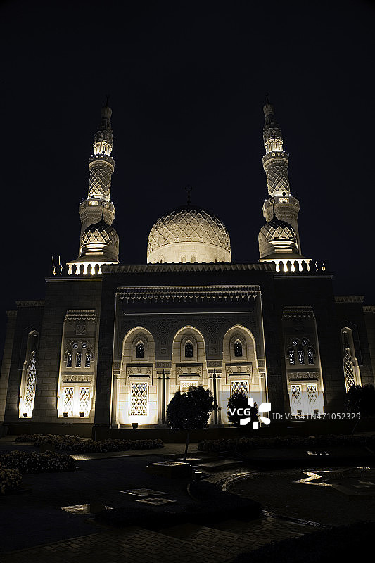 迪拜朱美拉清真寺图片素材