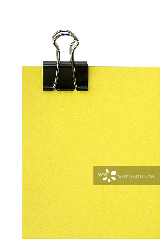 空白黄色纸图片素材