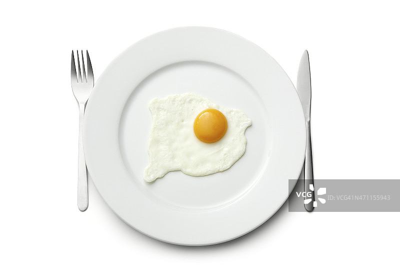 鸡蛋：煎蛋图片素材