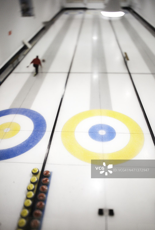 冰壶赛道图片素材