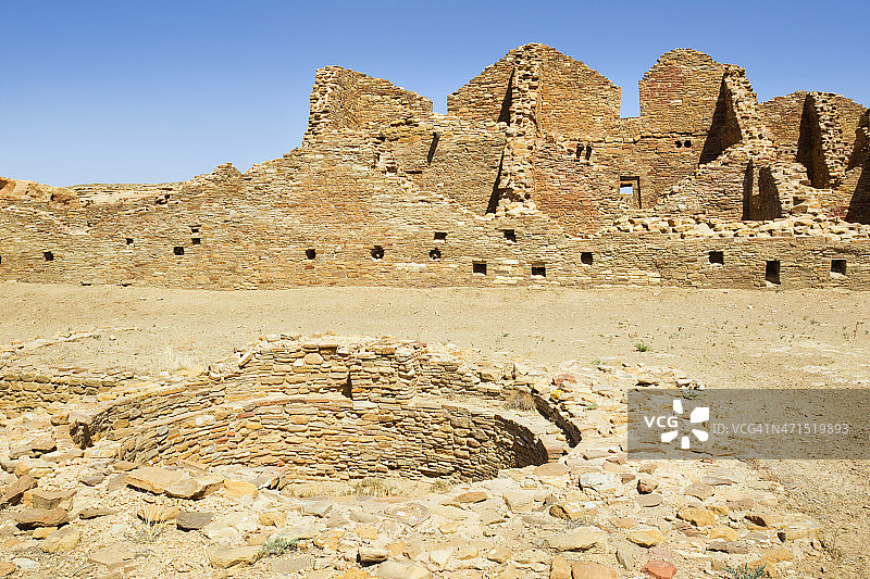 阿罗约遗址村 - 查科文化国家历史公园图片素材