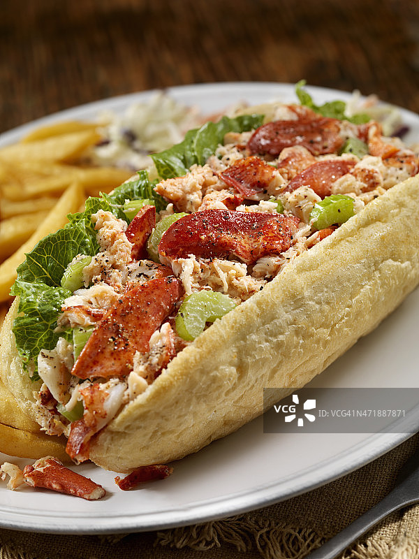 龙虾卷图片素材