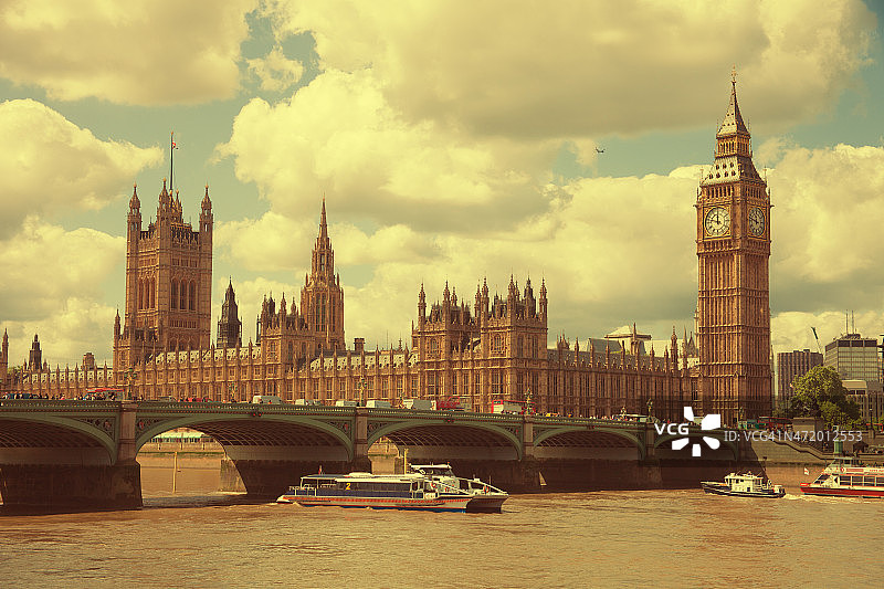 伦敦议会大厦图片素材