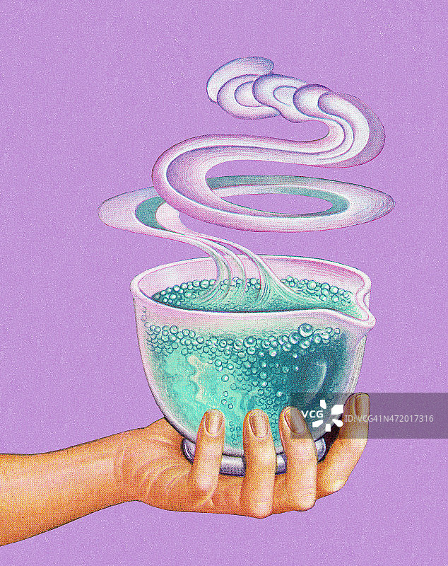 手持气泡药水图片素材