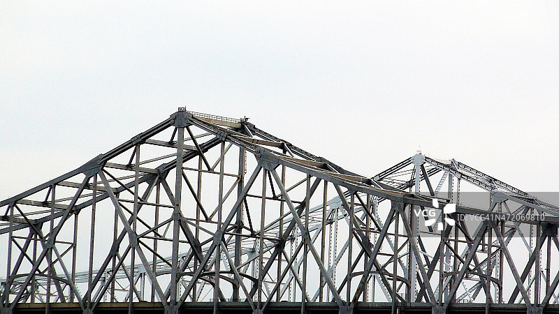 新奥尔良新月城连接桥图片素材