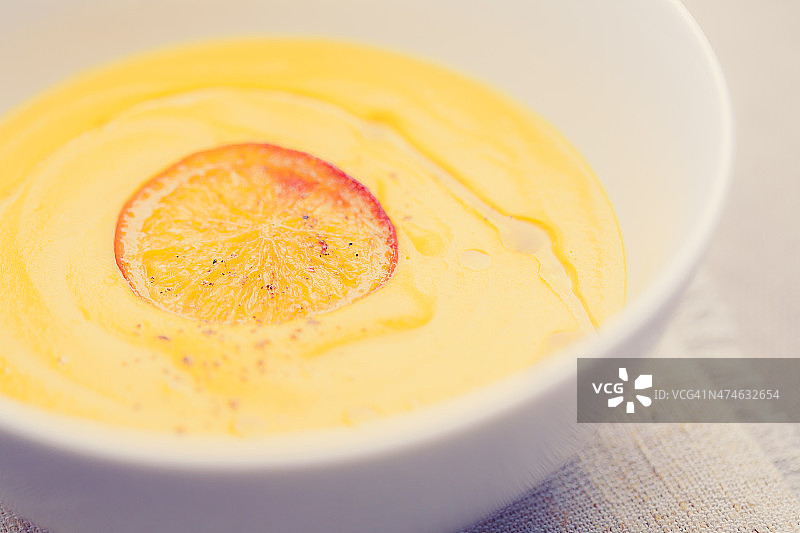 胡萝卜奶油汤图片素材