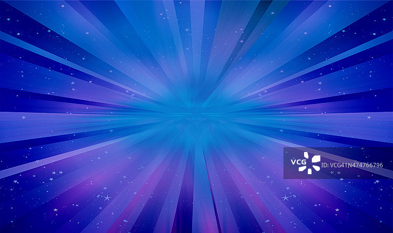 蓝色背景上的光图片素材