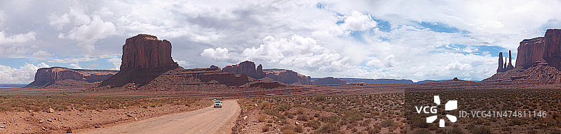 纪念碑谷全景图片素材