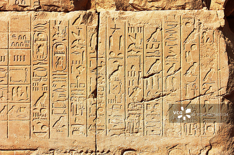 古埃及象形文字图片素材