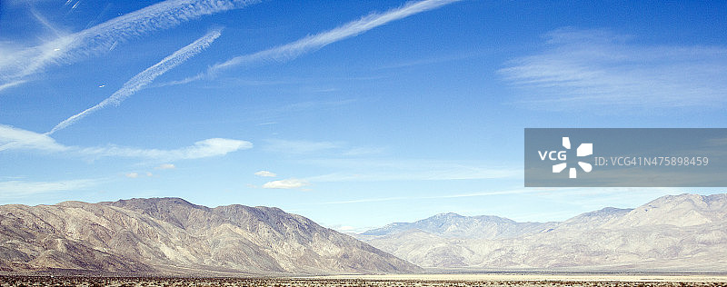 安扎-博雷戈沙漠州立公园的博雷戈山谷图片素材