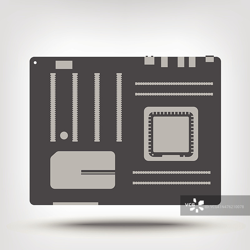 电脑主板图标图片素材