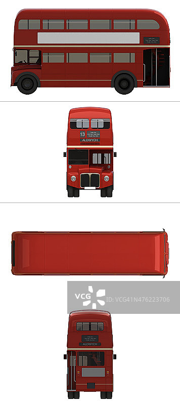 英国双层巴士图片素材