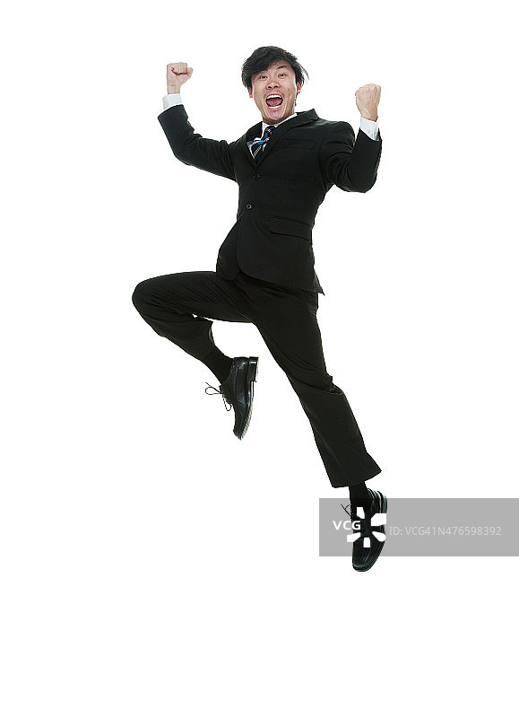 快乐的男商人图片素材