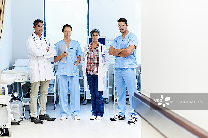 他们是敬业的医疗专业人士图片素材