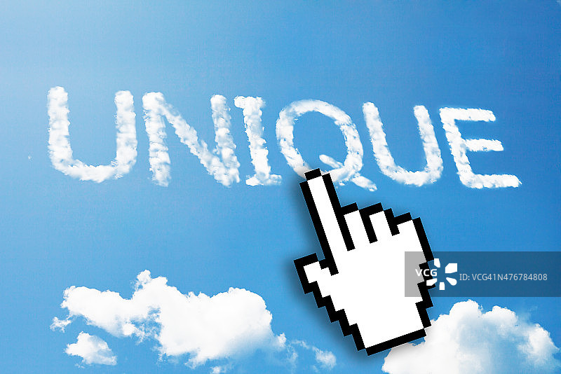 独特的云词图片素材