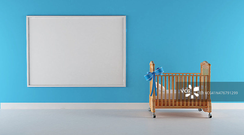 男婴摇篮图片素材