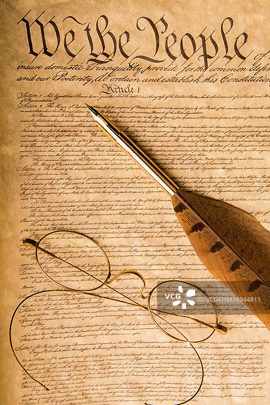 美国宪法图片素材