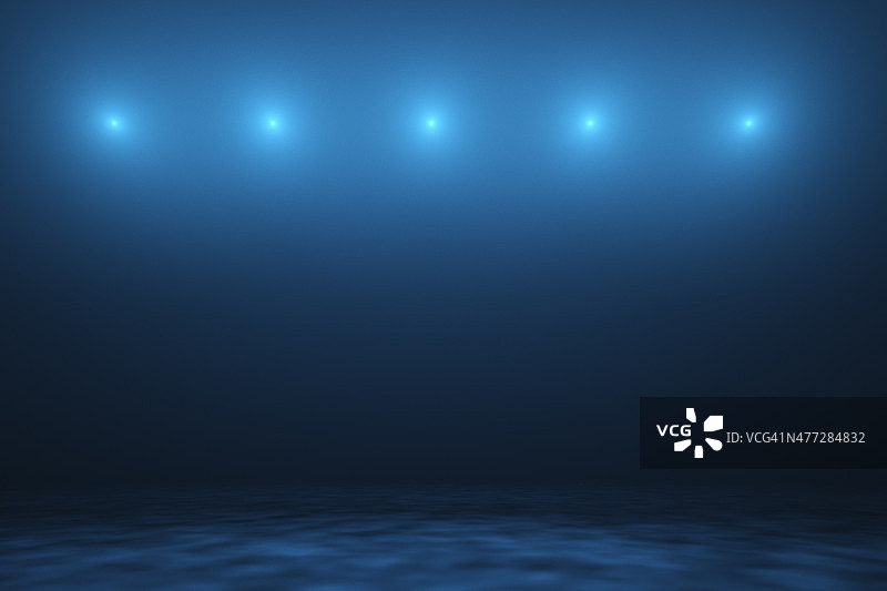带有聚光灯的空舞台图片素材