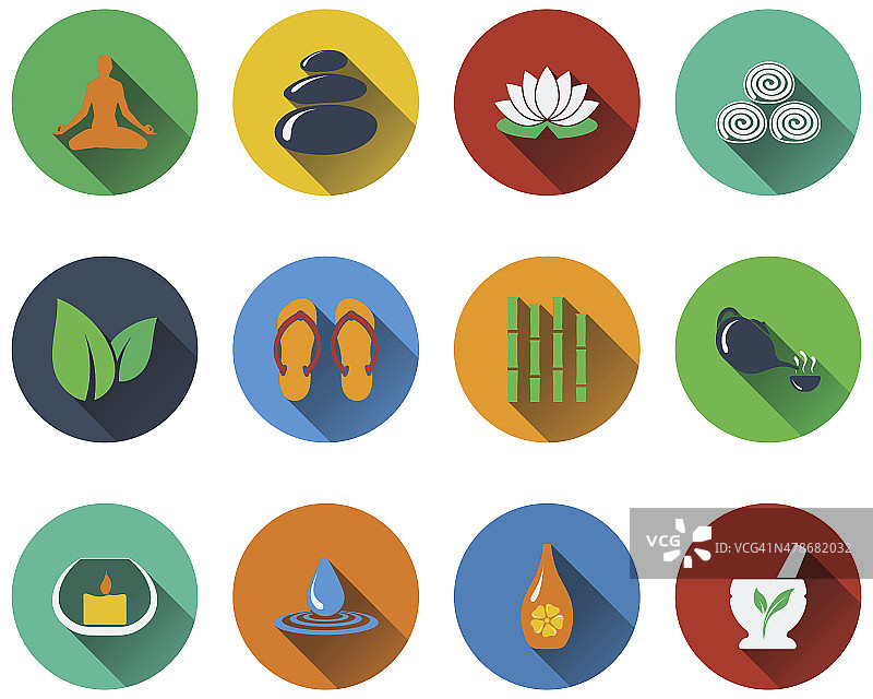 SPA图标集图片素材