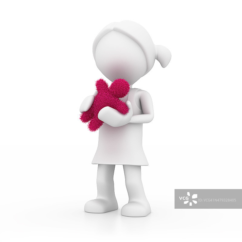 快乐的小女孩图片素材