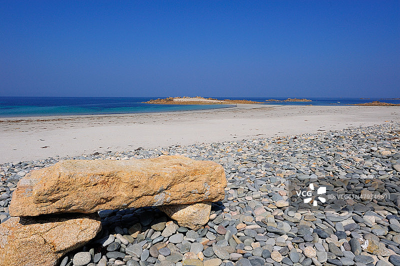 布列塔尼海滩图片素材