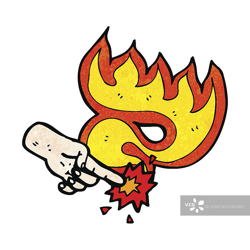 魔术触摸卡通图片素材