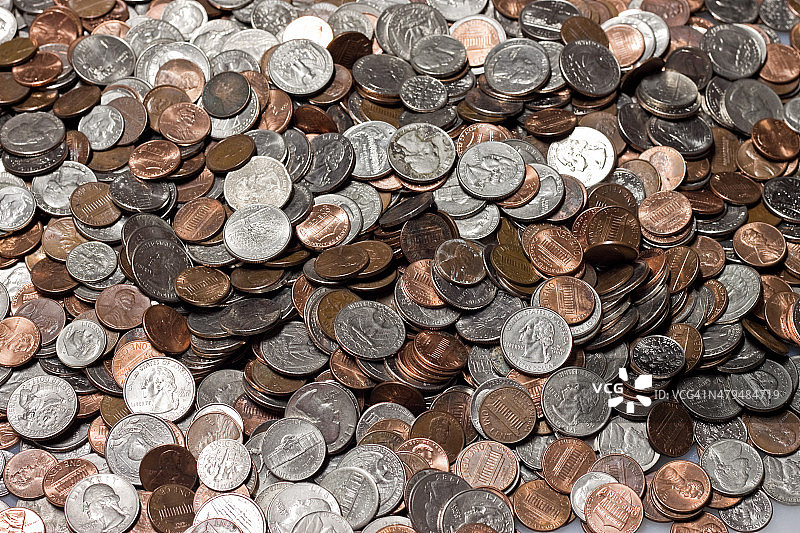 美国硬币图片素材