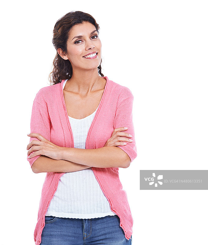 阳光笑容分享图片素材