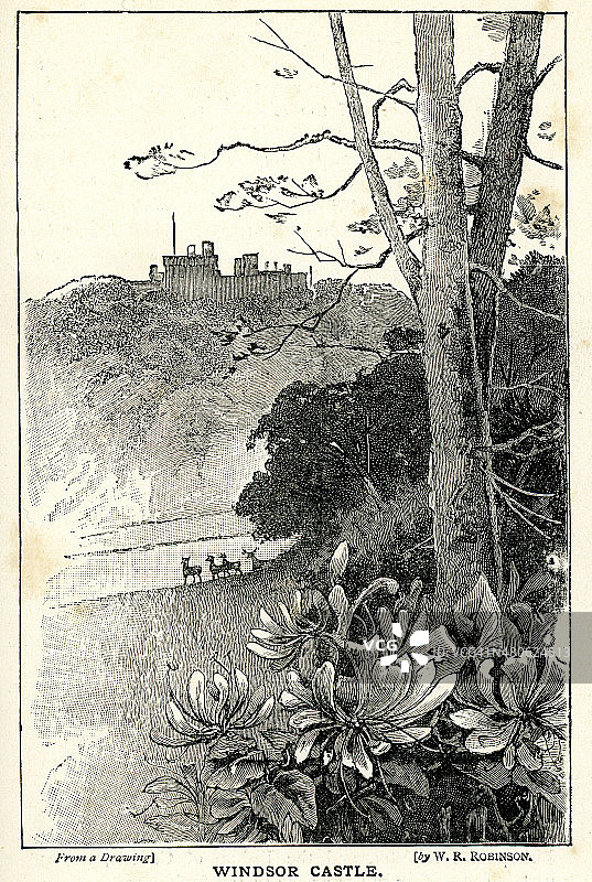 温莎城堡图片素材