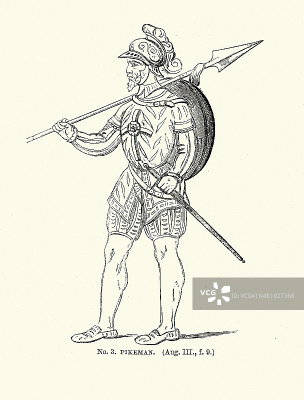 长矛兵图片素材