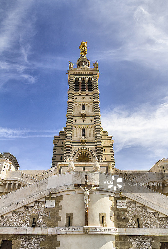 守护圣母圣殿 - 马赛图片素材
