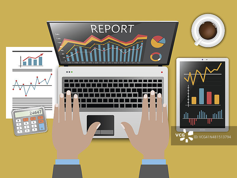 状态报告图片素材