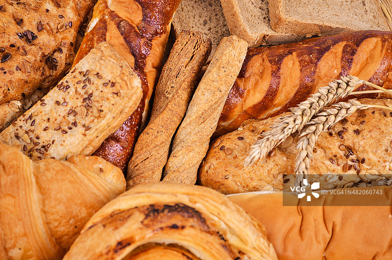 各种烘焙面包图片素材