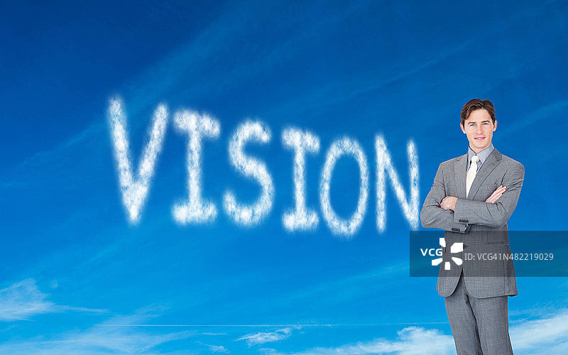 商人形象的合成图片素材