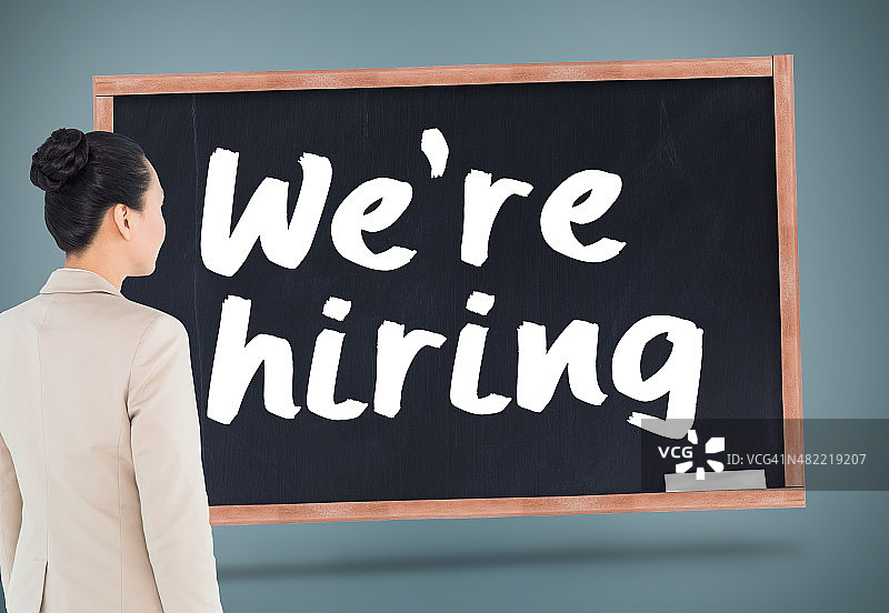 亚洲女商人合成图像图片素材