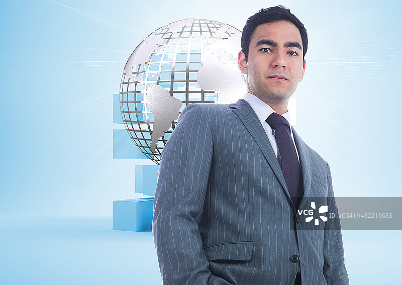 商人形象的合成图片素材