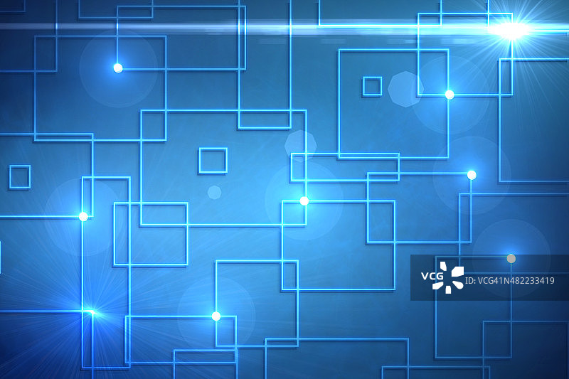 具有闪亮正方形的黑色背景图片素材