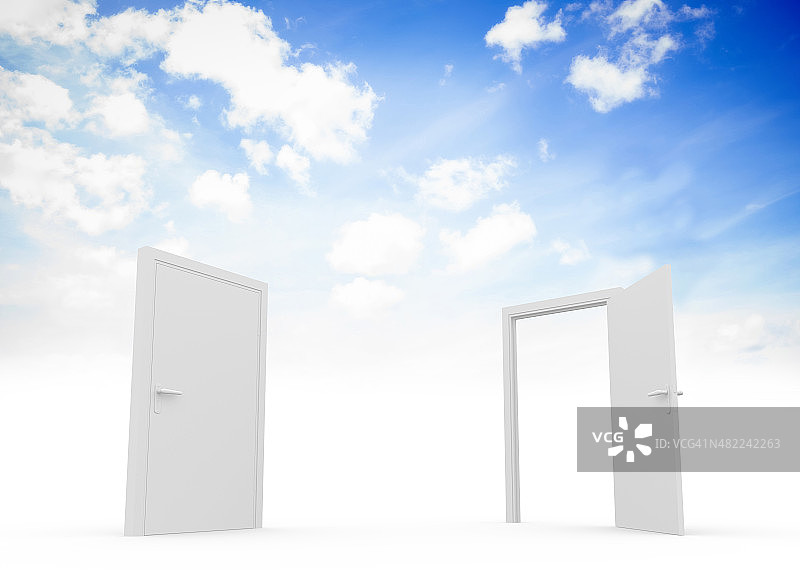 天空之门图片素材