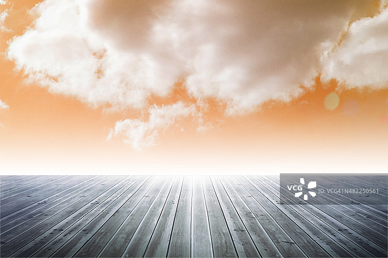 多云的天空背景图片素材