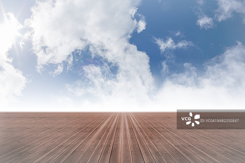 多云的天空背景图片素材