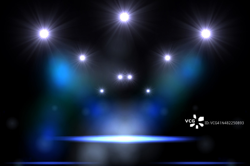 炫酷夜生活灯光图片素材