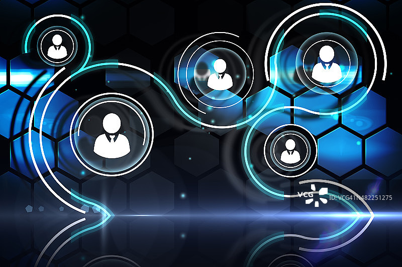 未来的技术接口图片素材