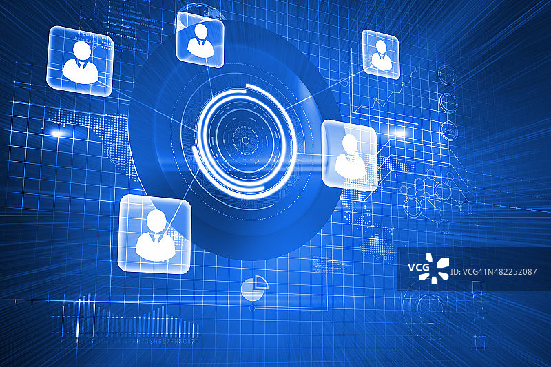 未来的技术接口图片素材